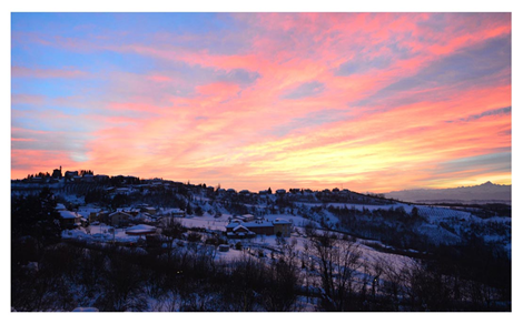 TRAMONTO SU BENEVELLO